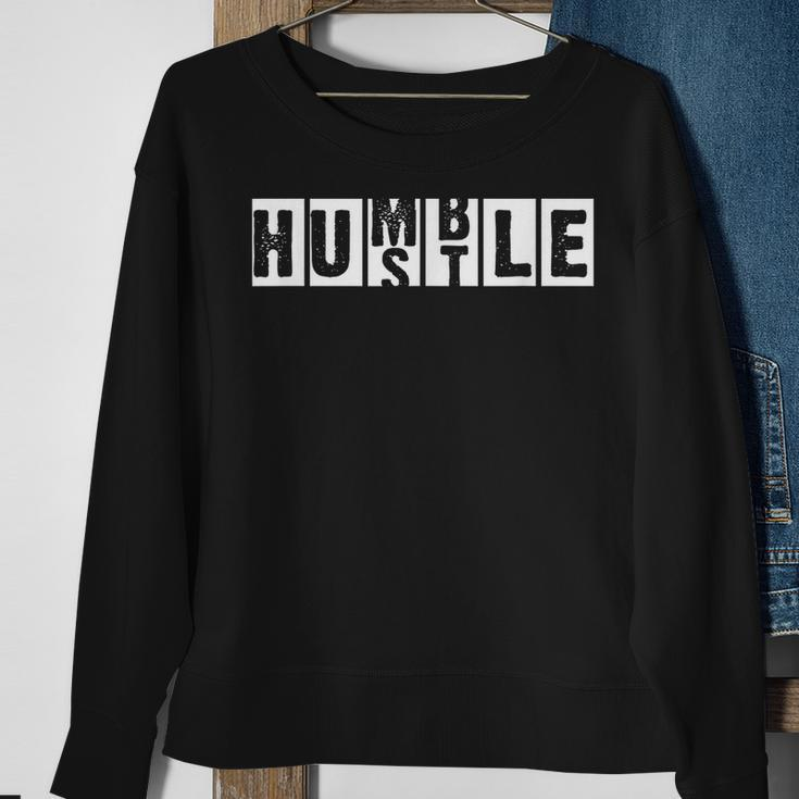 Humble Odometer - Celebrating The Hustle Design Sweatshirt Gifts for Old Women