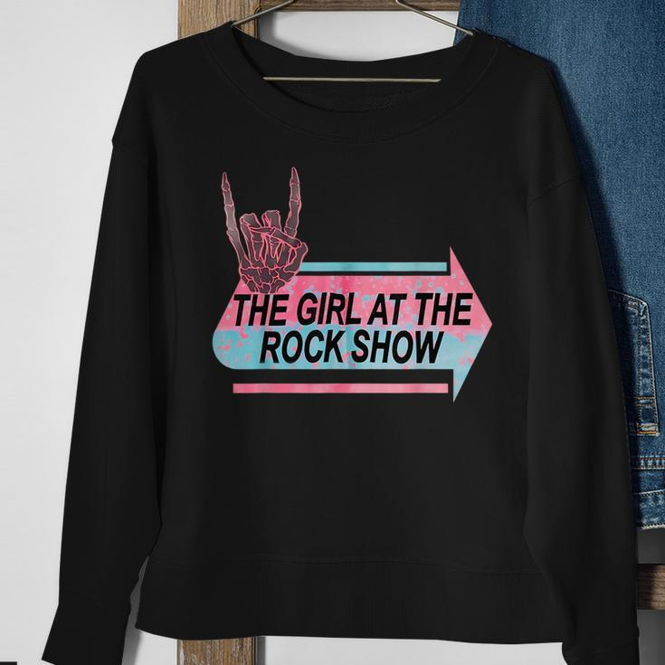 I Am The Girl At The Rock Show Classic Sweatshirt Gifts for Old Women