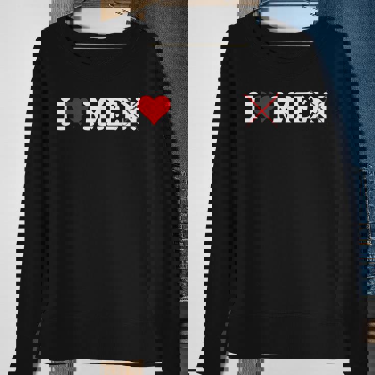 I Love Men Without The N | I Love Men With N Crossed Out Sweatshirt Gifts for Old Women