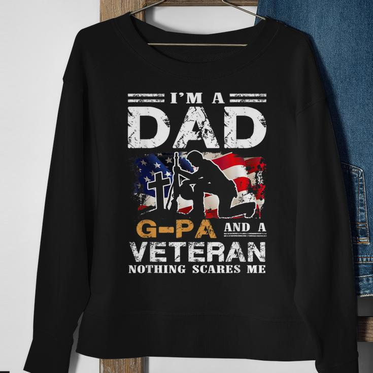 Im A Dad Gpa And A Veteran 4Th Of July Gifts Gift For Mens Sweatshirt Gifts for Old Women
