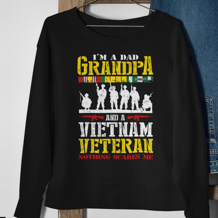 Im A Dad Grandpa And Vietnam Veteran Us Veterans Day 191 Sweatshirt Gifts for Old Women