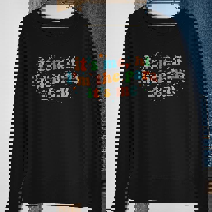 Its Me Hi Im The Para Its Me Sweatshirt Gifts for Old Women