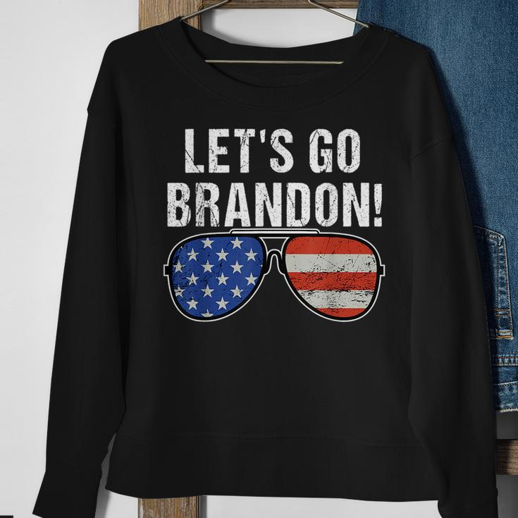 Joe Biden Funny Political Lets Go Brandon Political Funny Gifts Sweatshirt Gifts for Old Women