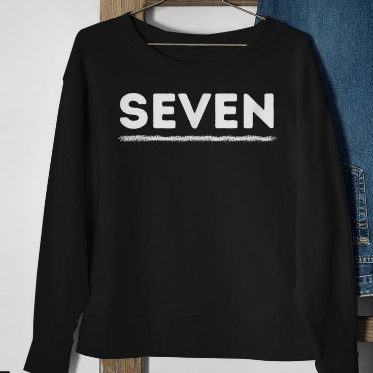 Jungkook Seven Minimalist Futuristic Kpop Design Sweatshirt Gifts for Old Women