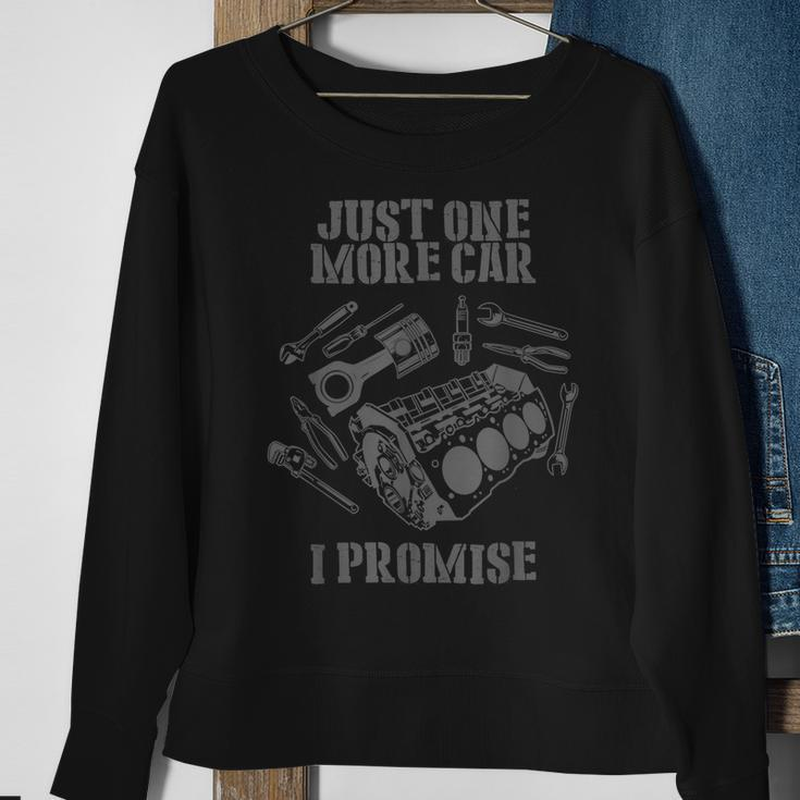 Just One More Car Part I Promise For Car Enthusiast Sweatshirt Gifts for Old Women