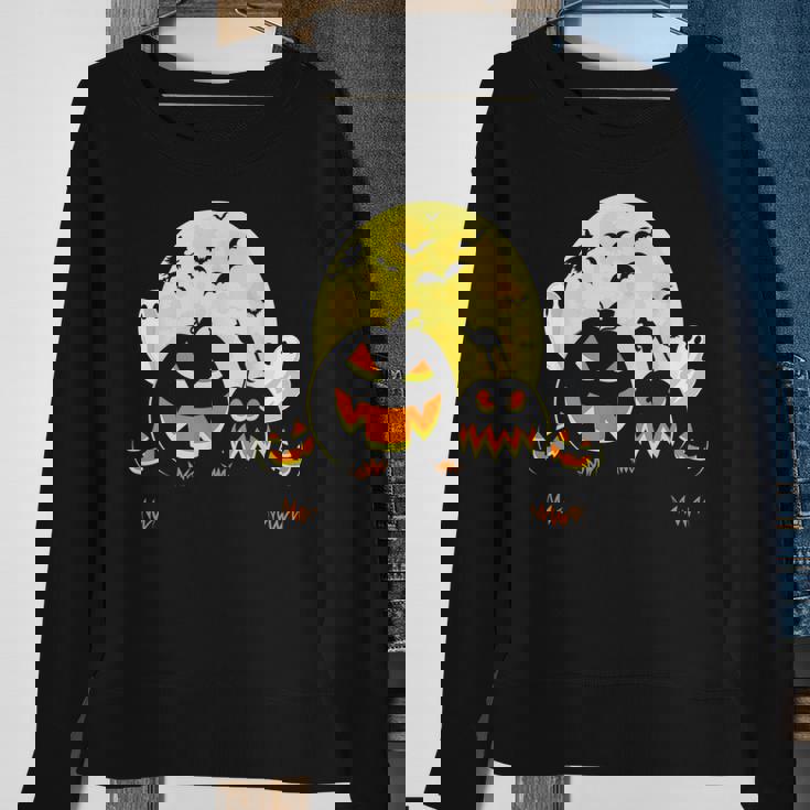 Kangaroo On Scary Pumpkin Halloween Full Moon Boo Ghost Sweatshirt Gifts for Old Women Kangaroo On Scary Pumpkin Halloween Full Moon Boo Ghost Sweatshirt Gifts for Old Women