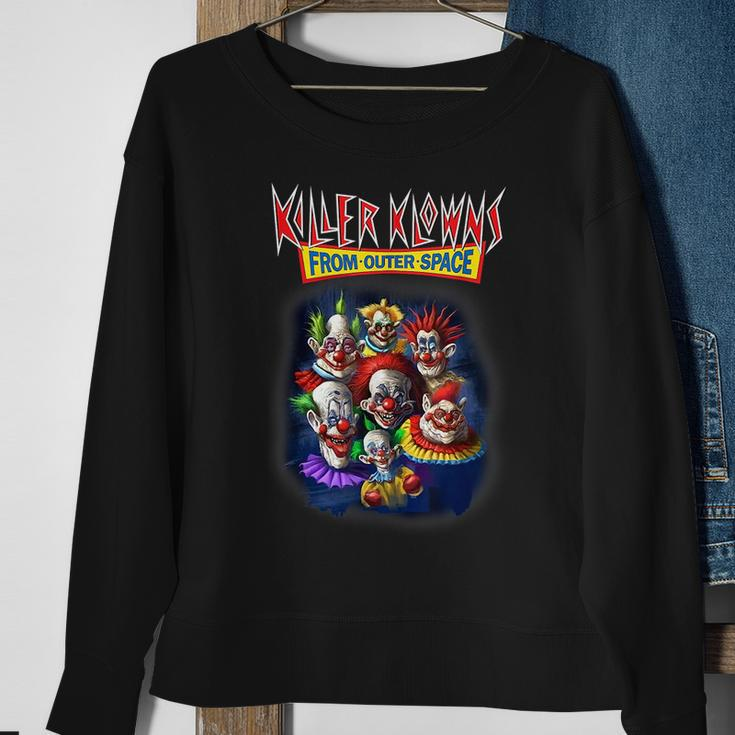 Killer Klowns From Outer Space Funny Clown Men Space Funny Gifts Sweatshirt Gifts for Old Women