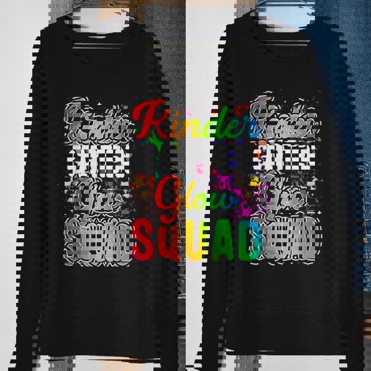 Kindergarten Glow Party Classroom Glow Party Squad Glowing Sweatshirt Gifts for Old Women