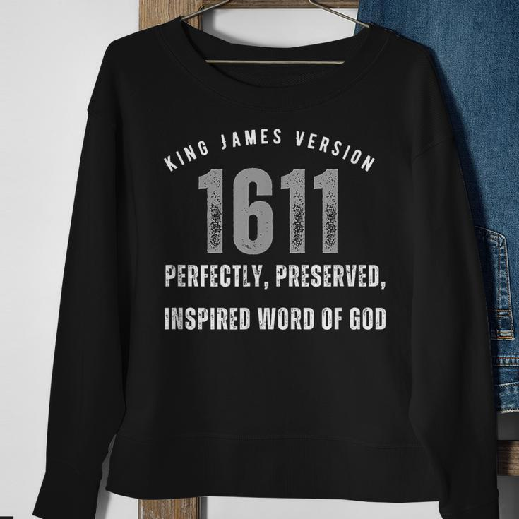 King James Version Kjv 1611 Sweatshirt Gifts for Old Women