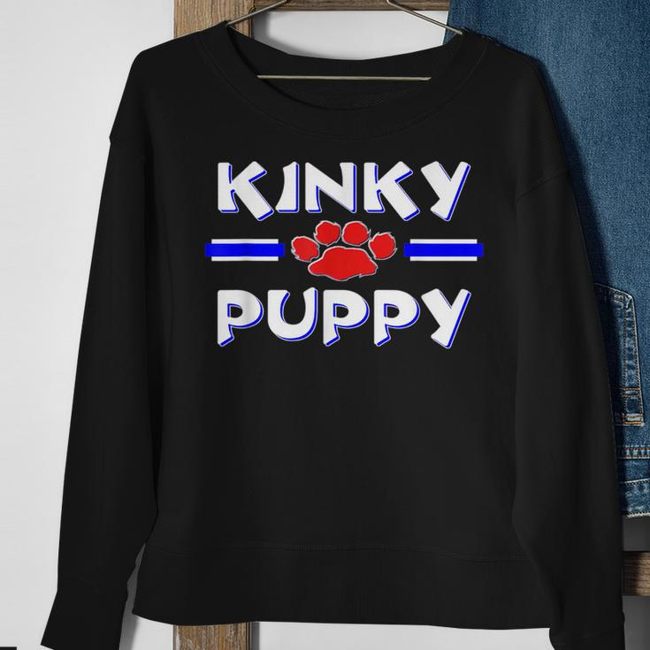 Kinky Gay Puppy Play | Human Pup Bdsm Fetish Sweatshirt Gifts for Old Women