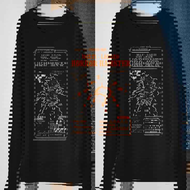 Know Your Multi Legged Horror Hamster Aka Spider Hamster Sweatshirt Gifts for Old Women