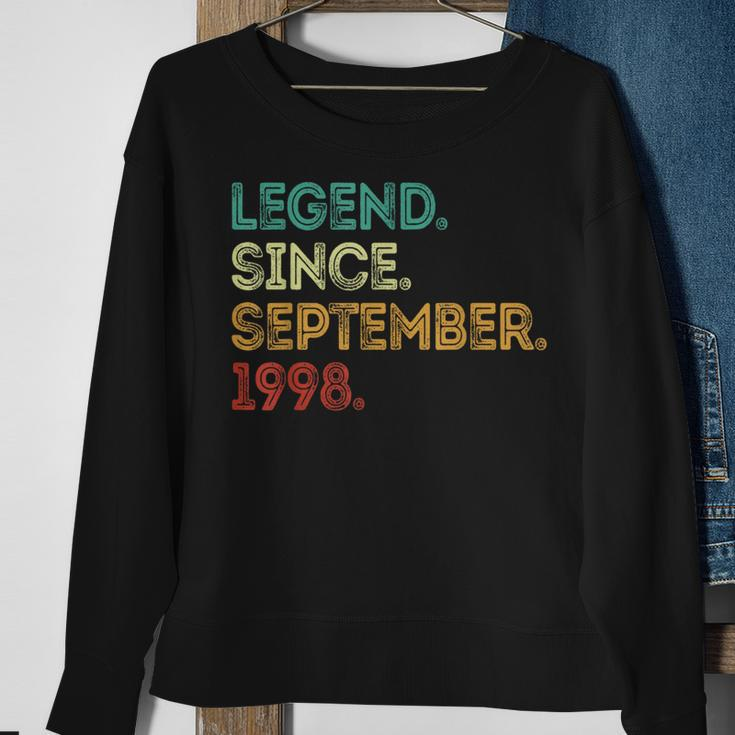 Legend Since September 1998 25Th Birthday 25 Years Old Sweatshirt Gifts for Old Women