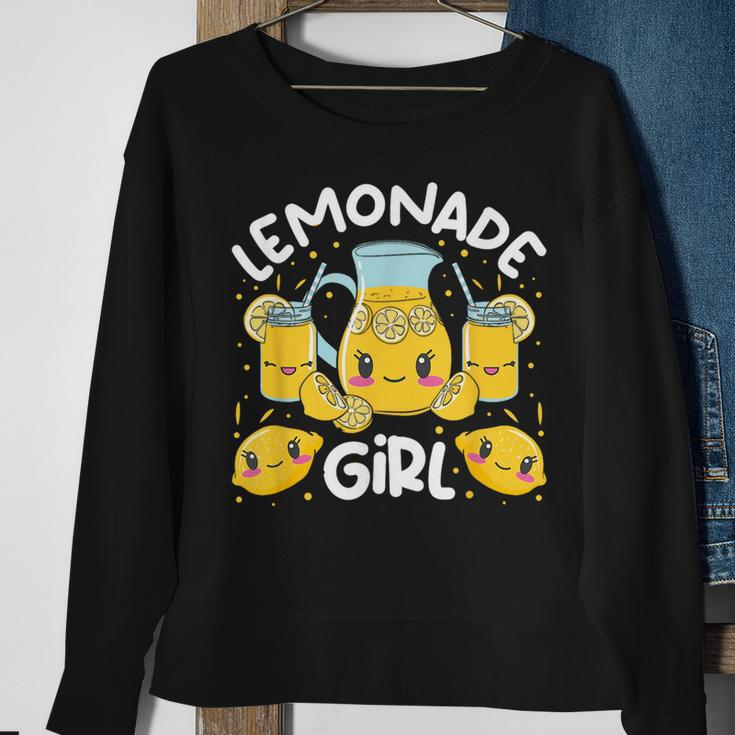 Lemonade Girl Lemonade Stand Boss Sweatshirt Gifts for Old Women