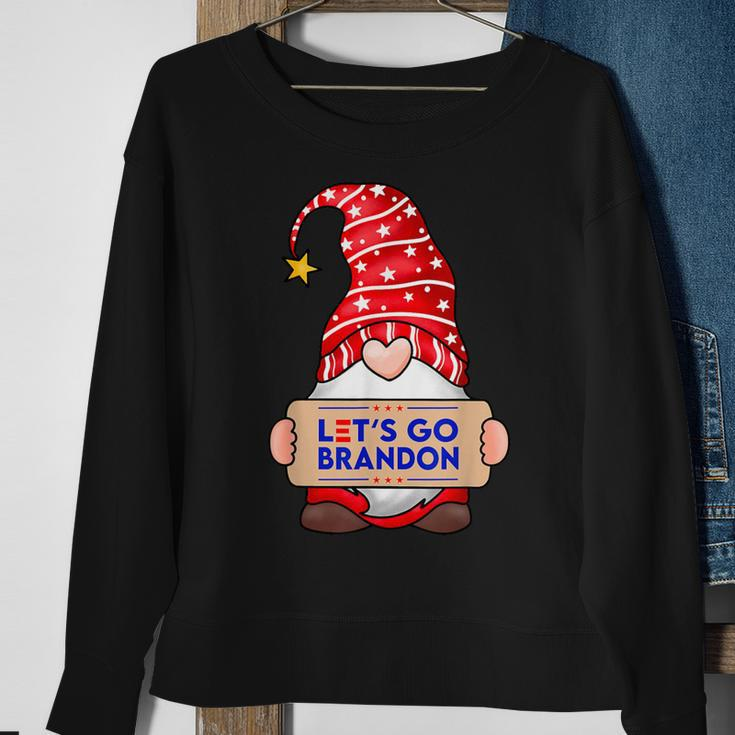 Let’S Go Braden Brandon Gnome Christmas Ugly Sweater Sweatshirt Gifts for Old Women
