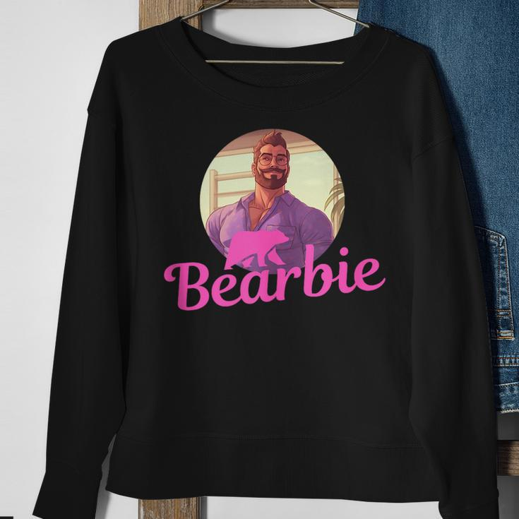 Lgbt Daddy Bearbie Gay Pride Month - Handsome Bear Cub Dad Sweatshirt Gifts for Old Women
