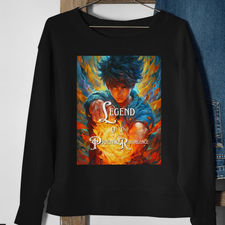 Litrpg Adventure Legend Of The Phoenix Resurgence Sweatshirt Gifts for Old Women