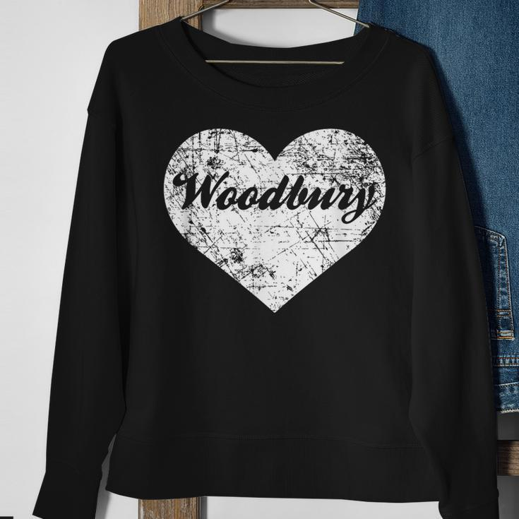I Love Woodbury Cute Minnesota Souvenir Sweatshirt Gifts for Old Women