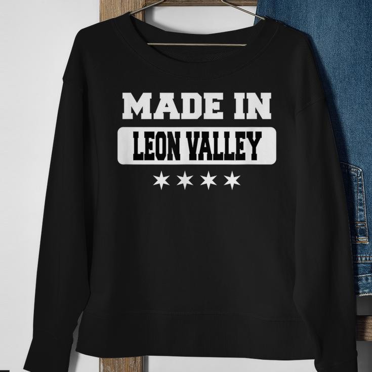Made In Leon Valley Sweatshirt Gifts for Old Women