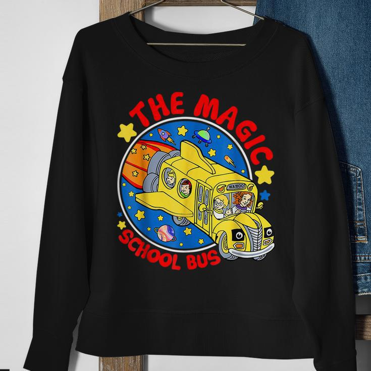 Magic School Bus Driver Funny Seatbelts Everyone Job Pride Sweatshirt Gifts for Old Women