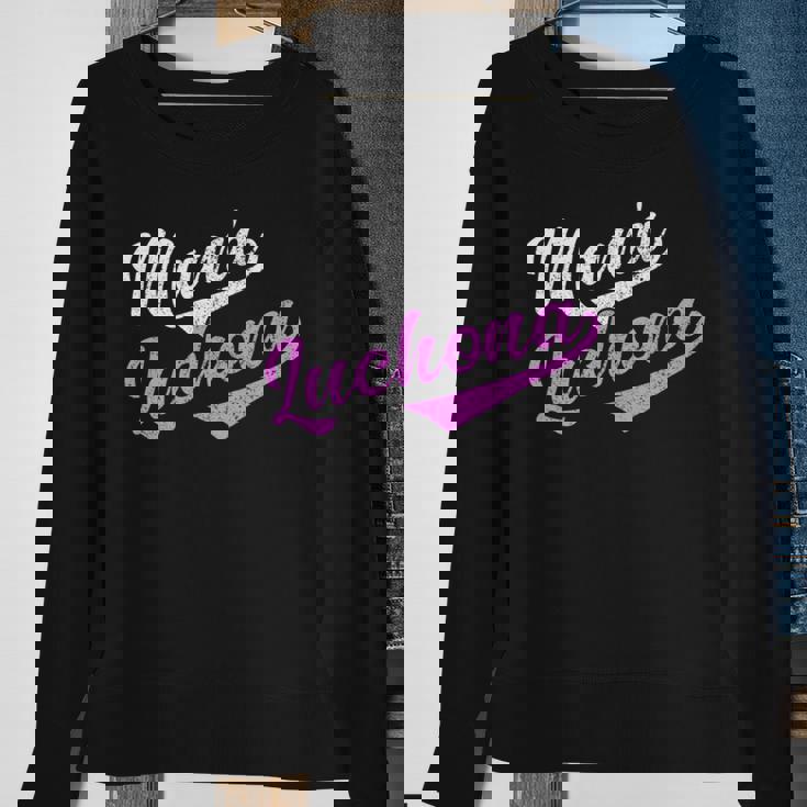 Mamá Luchona Madre Soltera Camisa Chistosa Para Mujer Sweatshirt Gifts for Old Women
