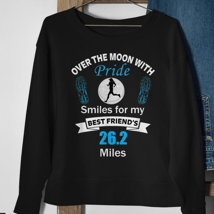 Marathon Support Best Friend 262 Miles Race Runner Sweatshirt Gifts for Old Women