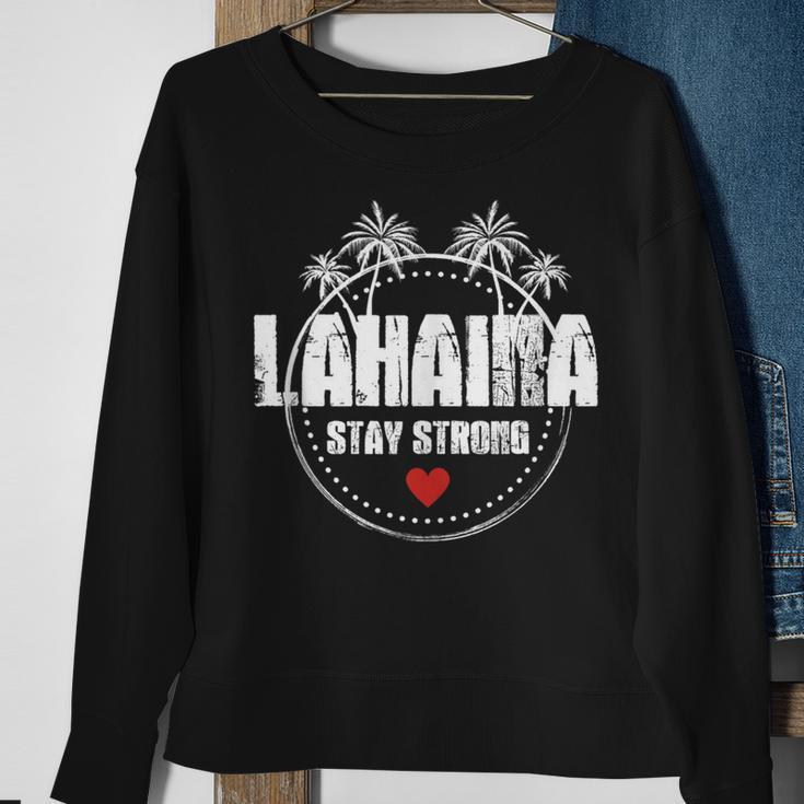 Maui Hawaii Strong Maui Lahaina Sweatshirt Gifts for Old Women