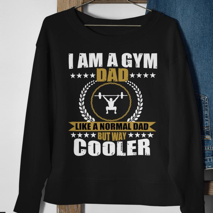 Mens Funny Gym Dad Fitness Workout Quote Men Sweatshirt Gifts for Old Women