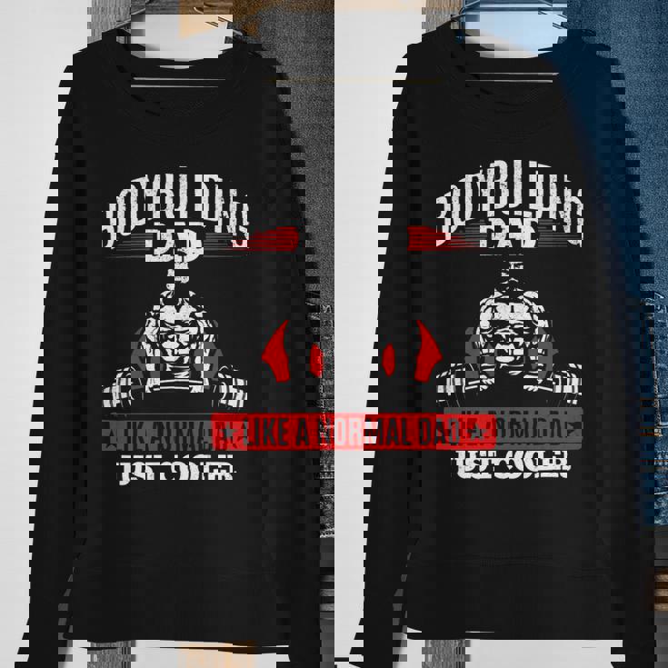 Mens Gym Bodybuilding Fitness Training Weightlifting Dad Sweatshirt Gifts for Old Women