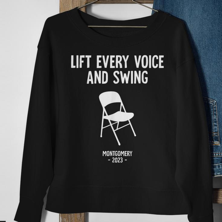 Montgomery Riverfront Brawl Chair Alabama Black History Sweatshirt Gifts for Old Women