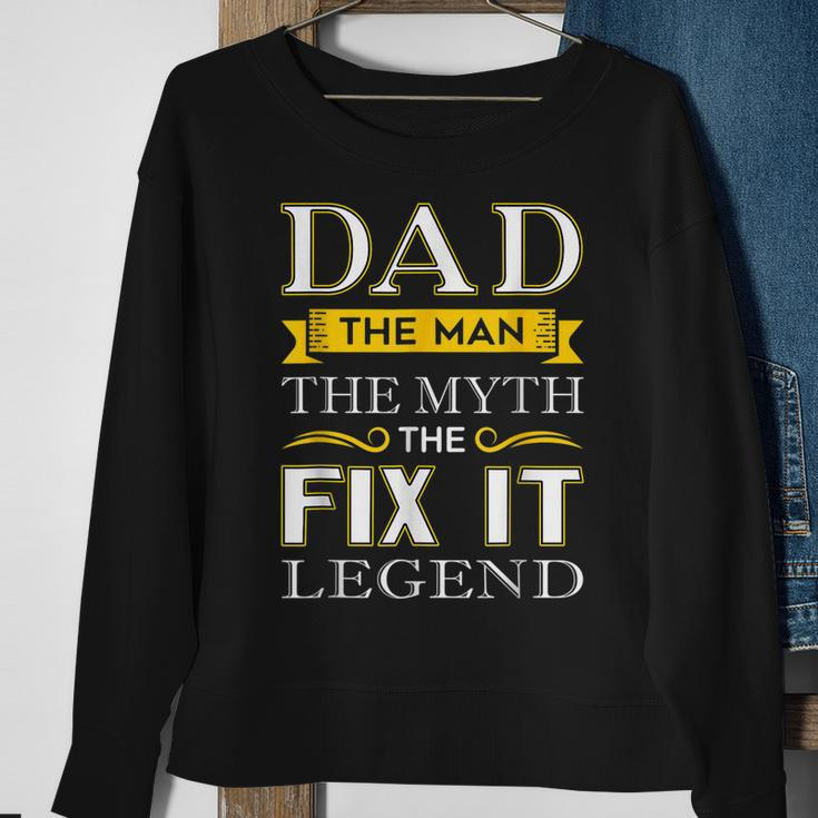 Mr Fix It Dad Gifts Fathers Day Handy Man Gift For Mens Sweatshirt Gifts for Old Women