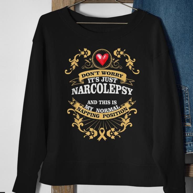 Narcolepsy Awareness Quote Napping Nap Sweatshirt Gifts for Old Women