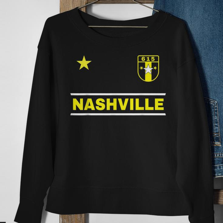 Nashville Tennessee 615 Star Designer Badge Edition Sweatshirt Gifts for Old Women