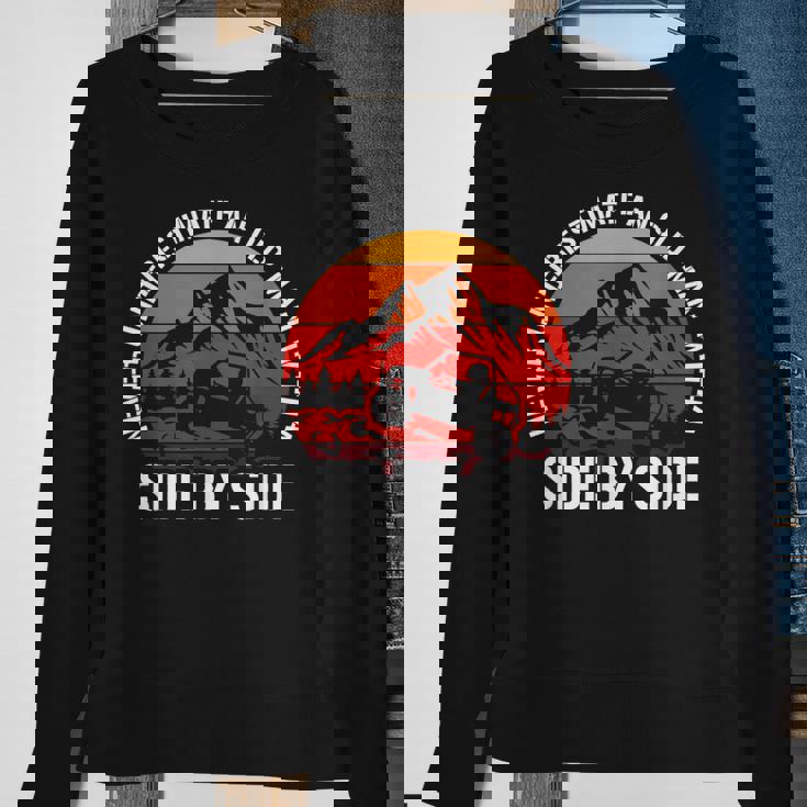 Never Underestimate An Old Man With A Side By Side Gift For Mens Old Man Funny Gifts Sweatshirt Gifts for Old Women