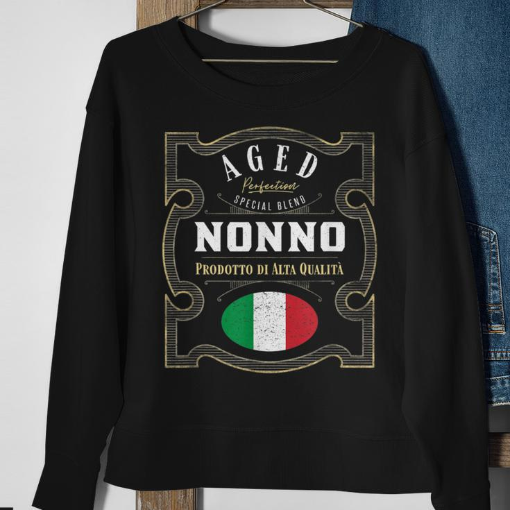 Nonno Aged Perfection – Funny Italian Grandpa Sweatshirt Gifts for Old Women