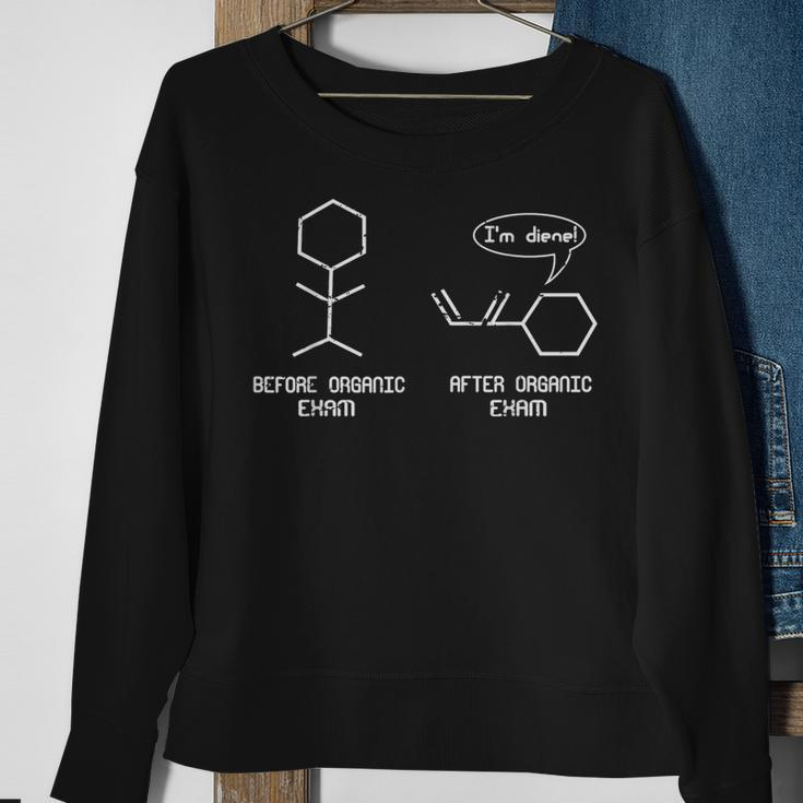 Organic Exam Chemistry Joke Sweatshirt Gifts for Old Women