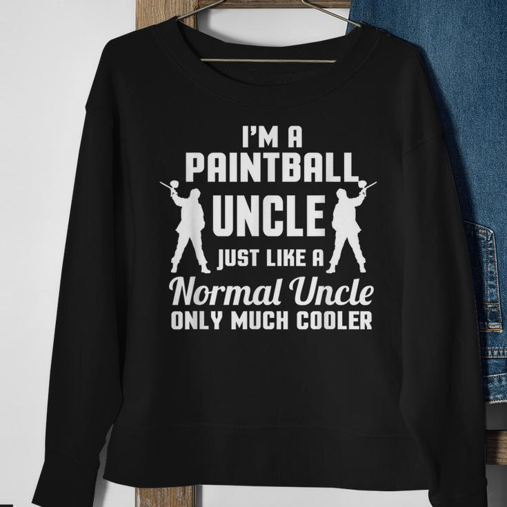Paintball Uncle Player Paint Balling Woodsball FanSweatshirt Gifts for Old Women