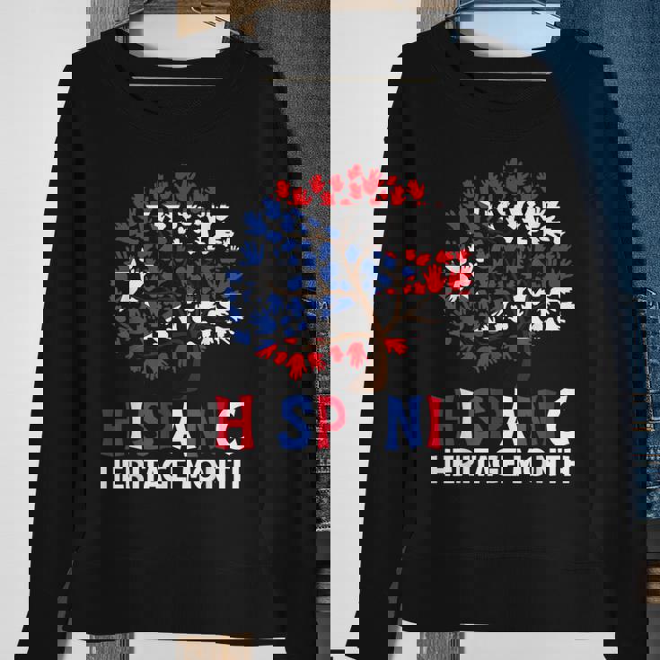 Hispanic Heritage Celebration Puerto Rico Tree Heritage Sweatshirt Gifts for Old Women