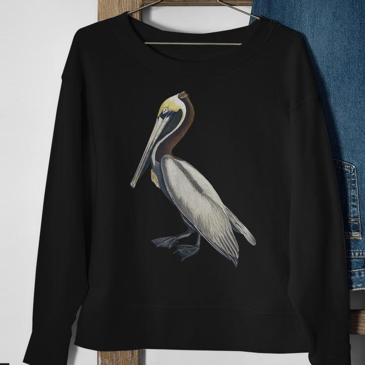 Pelican Cute Brown Pelican Sweatshirt Gifts for Old Women