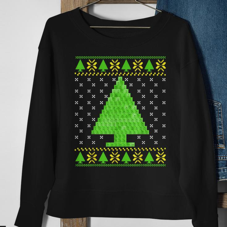Periodic Table Ugly Christmas Sweater Sweatshirt Gifts for Old Women