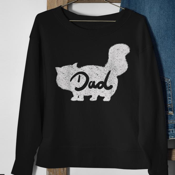 Persian Cat Dad VintageSweatshirt Gifts for Old Women