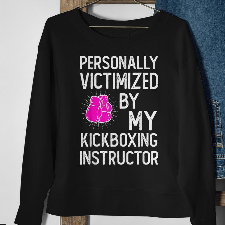 Personally Funny Martial Arts Kickboxing Kickboxer Gift Martial Arts Funny Gifts Sweatshirt Gifts for Old Women