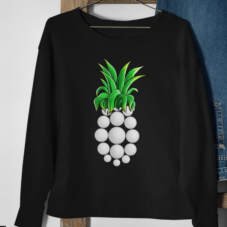 Pineapple GolfHawaiian Aloha Beach Gift Hawaii Sweatshirt Gifts for Old Women