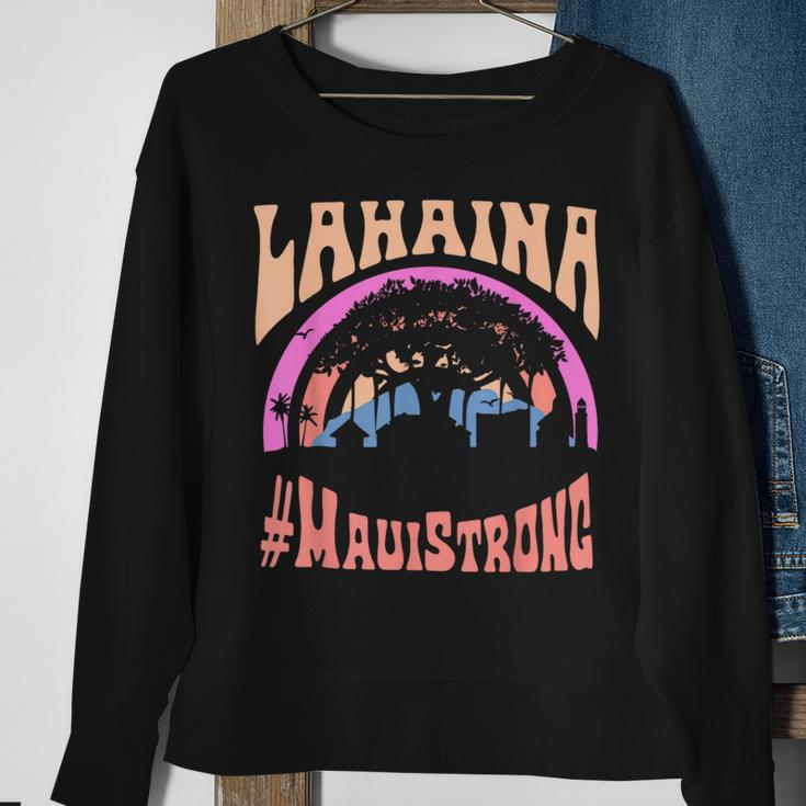 Pray For Maui Hawaii Strong Apparel Matching Family Sweatshirt Gifts for Old Women