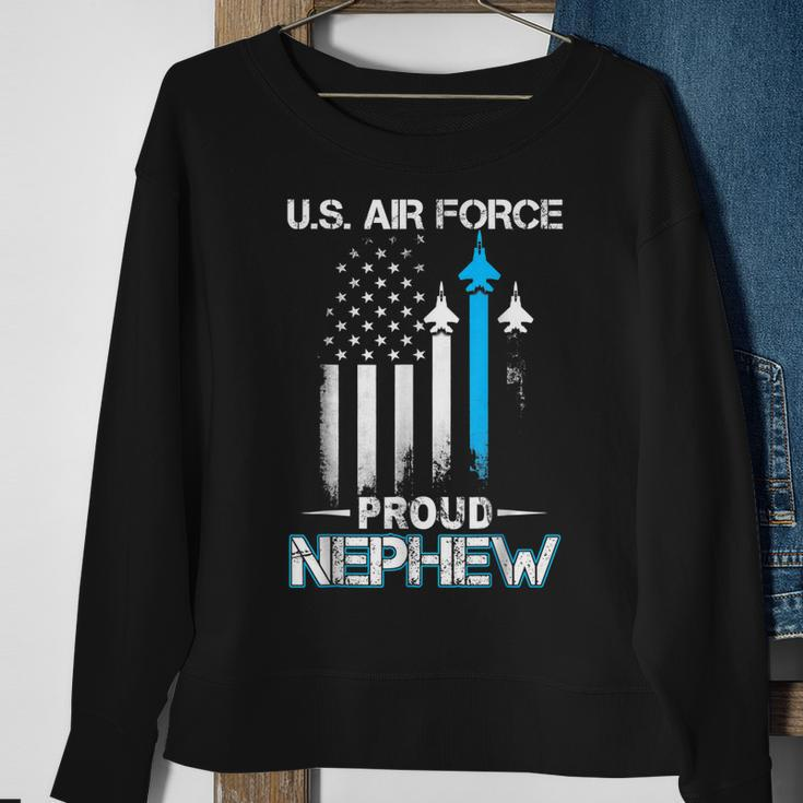 Pride Us Army Im A Proud Air Force Nephew Sweatshirt Gifts for Old Women