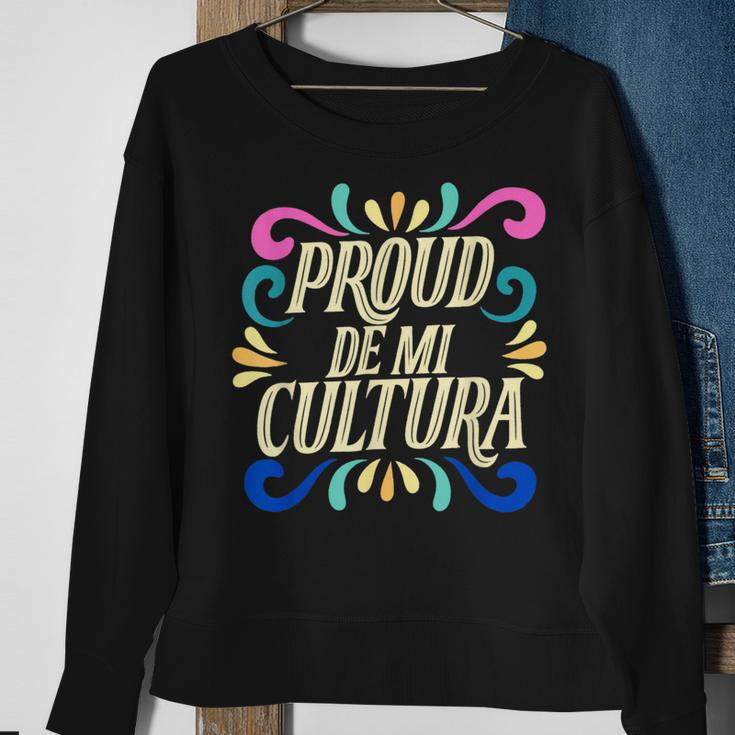 Proud De Mi Cultura Latino Month Sweatshirt Gifts for Old Women