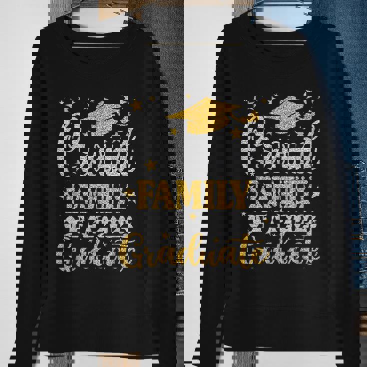 Proud Family Of A 2023 Graduate Senior 23 Family Graduation Sweatshirt Gifts for Old Women