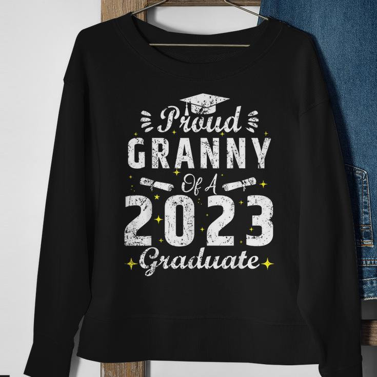 Proud Granny Of A Class Of 2023 Graduate Graduation Senior Sweatshirt Gifts for Old Women
