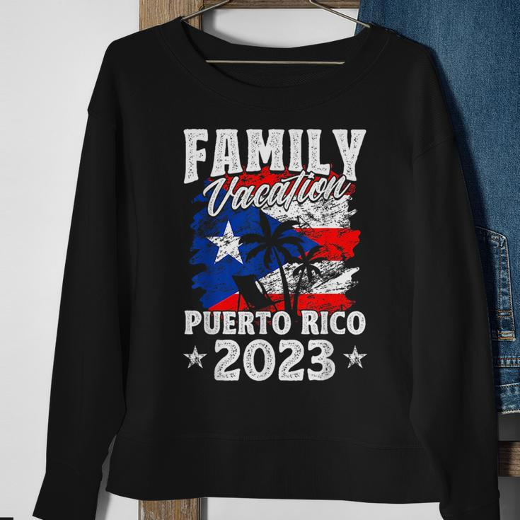 Puerto Rico Family Vacation Puerto Rico 2023 Puerto Rican Sweatshirt Gifts for Old Women
