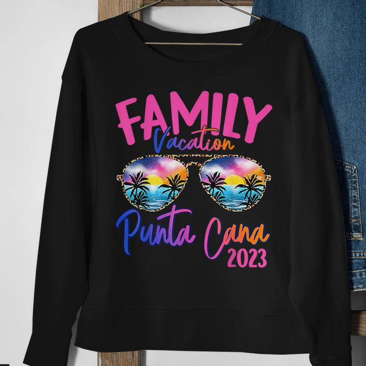 Punta Cana Dominican 2023 Sunglasses Theme Family Vacation Sweatshirt Gifts for Old Women