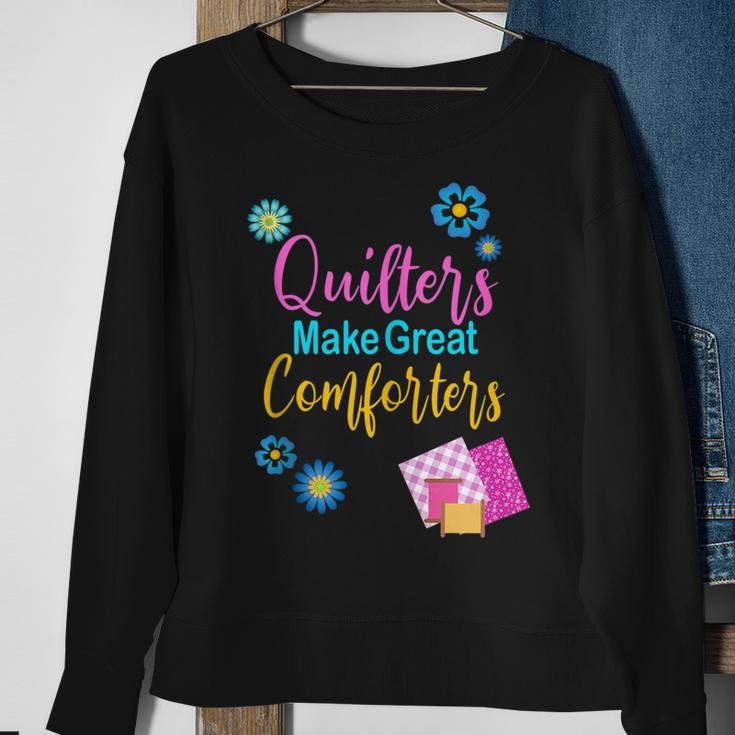 Quilter Sewing Quilting Quote Sweatshirt Gifts for Old Women